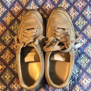 Rag and Bone Grey Suede Sneakers